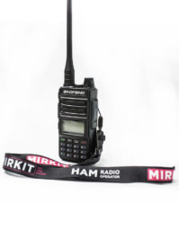 Рация RT15UV MK5 5 Вт, 1800 мАч, 999 каналов UHF/VHF +Ремешок на шею Mirkit