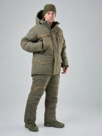 Костюм зимний Тайгер Рыболов 2 -45 Таслан Хаки